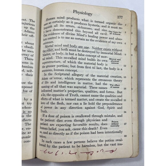 Science and Health Keys to Scripture Mary Baker Eddy Sunday School Vintage 1934 - Picture 10 of 14